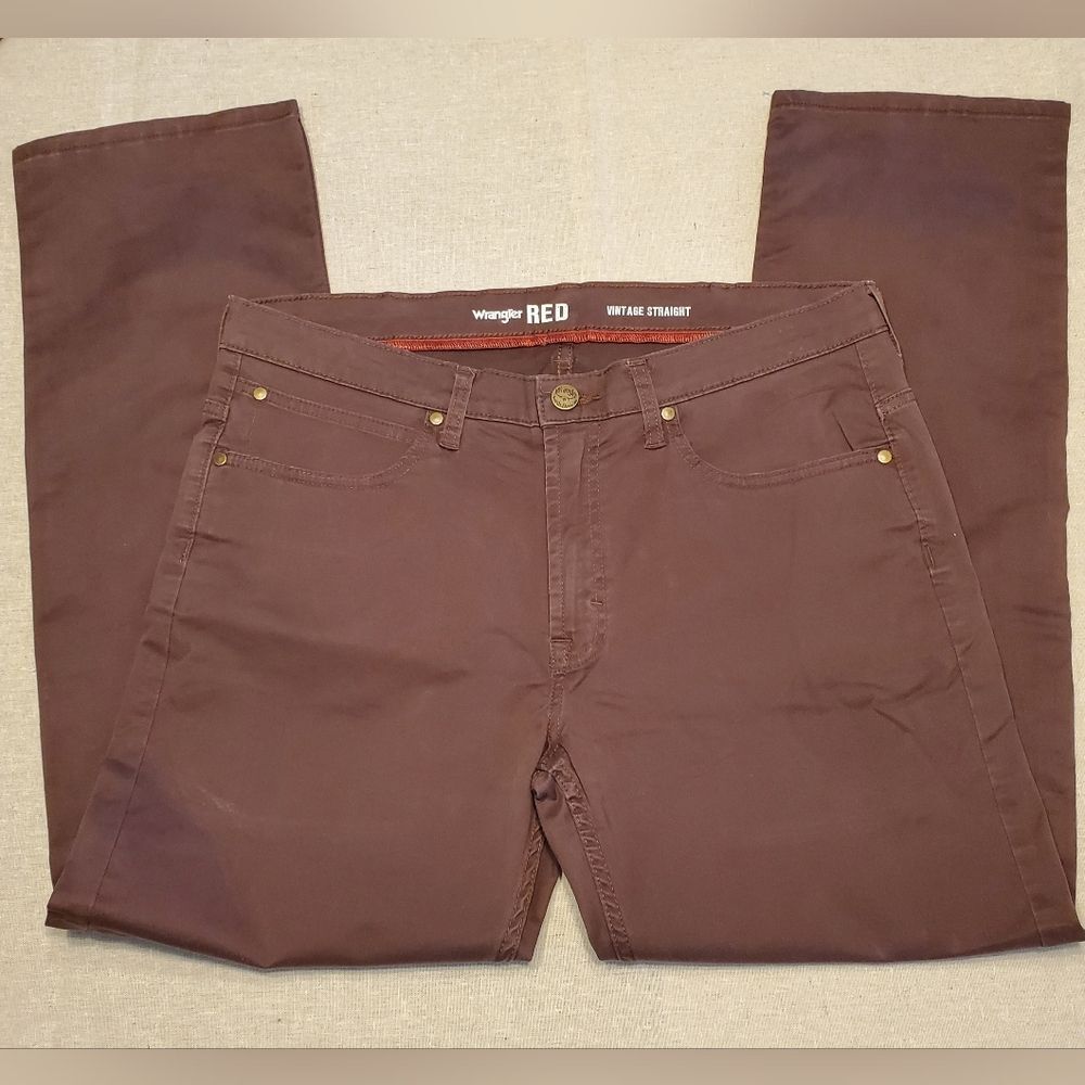 Wrangler RED Vintage Straight Men's 34x30